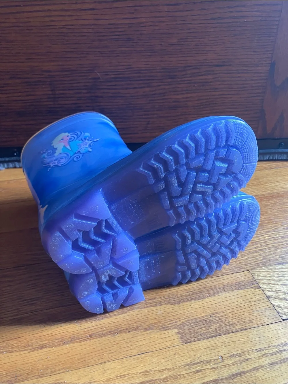 Disney Store Frozen rain boots kids size 10